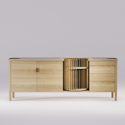 Buffet Carousel marbre 205 cm
