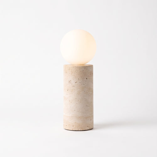 Tivoli glass globe table lamp 30 cm G9