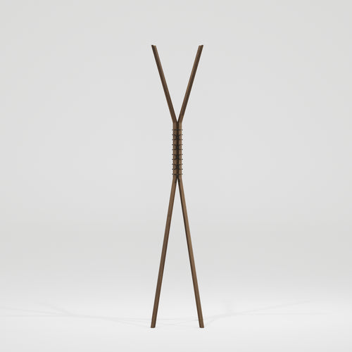 Porte-manteau sur pied Cancan bois massif