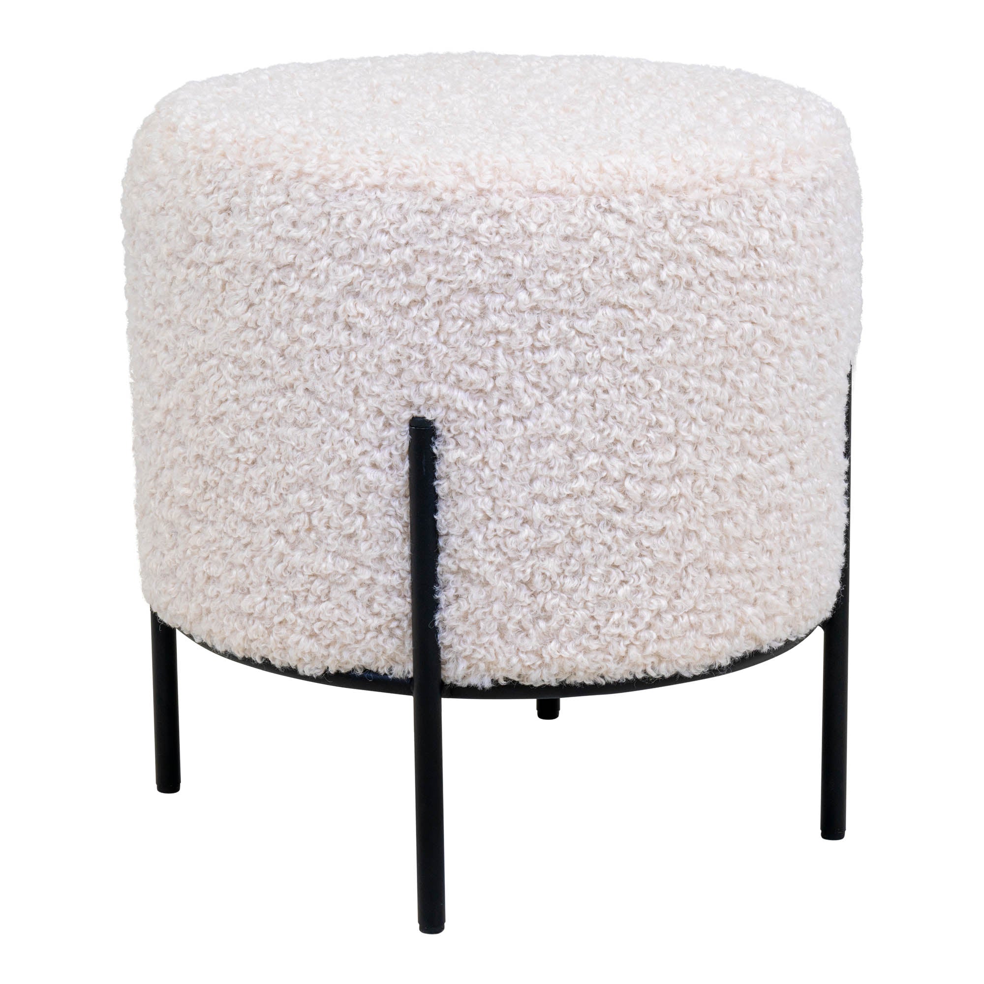 Alford Pouf - White | HouseNordic