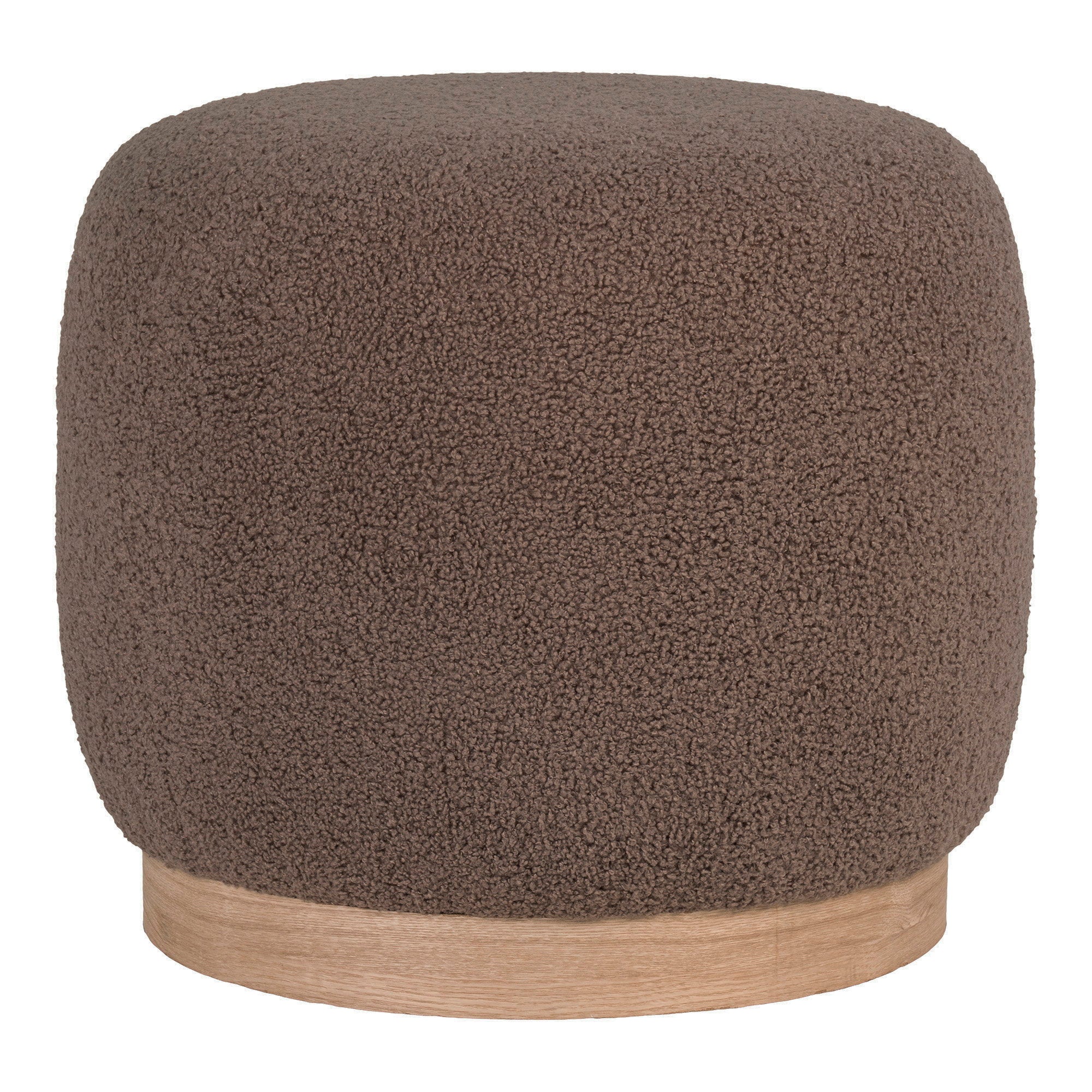 Belfort Pouf - Brown | HouseNordic
