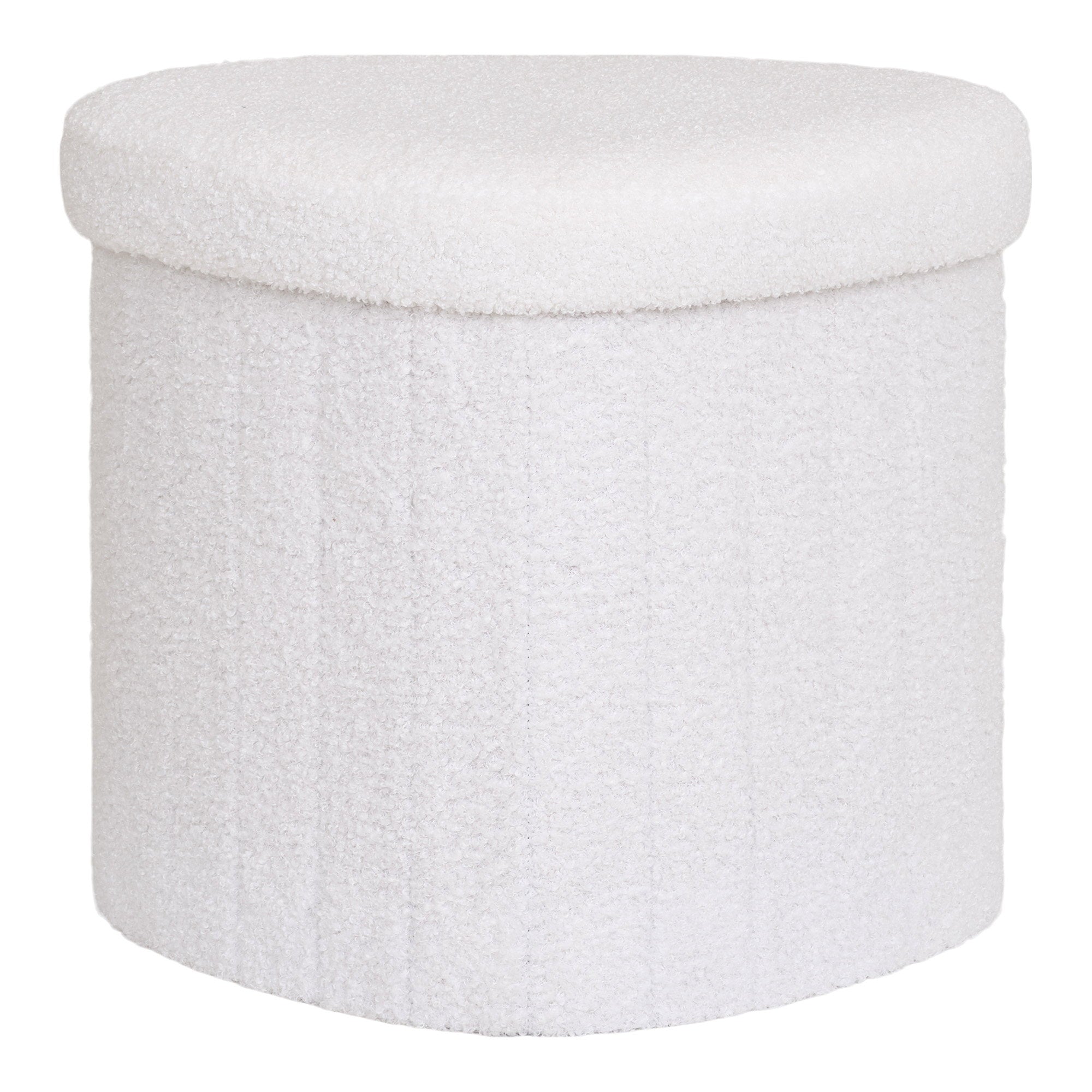 Medford Pouf - White | HouseNordic
