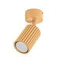 Plafonnier Karbon 1 aluminium doré GU10