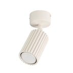 Plafonnier Karbon 1 aluminium beige GU10