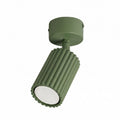Plafonnier Karbon 1 aluminium vert olive GU10