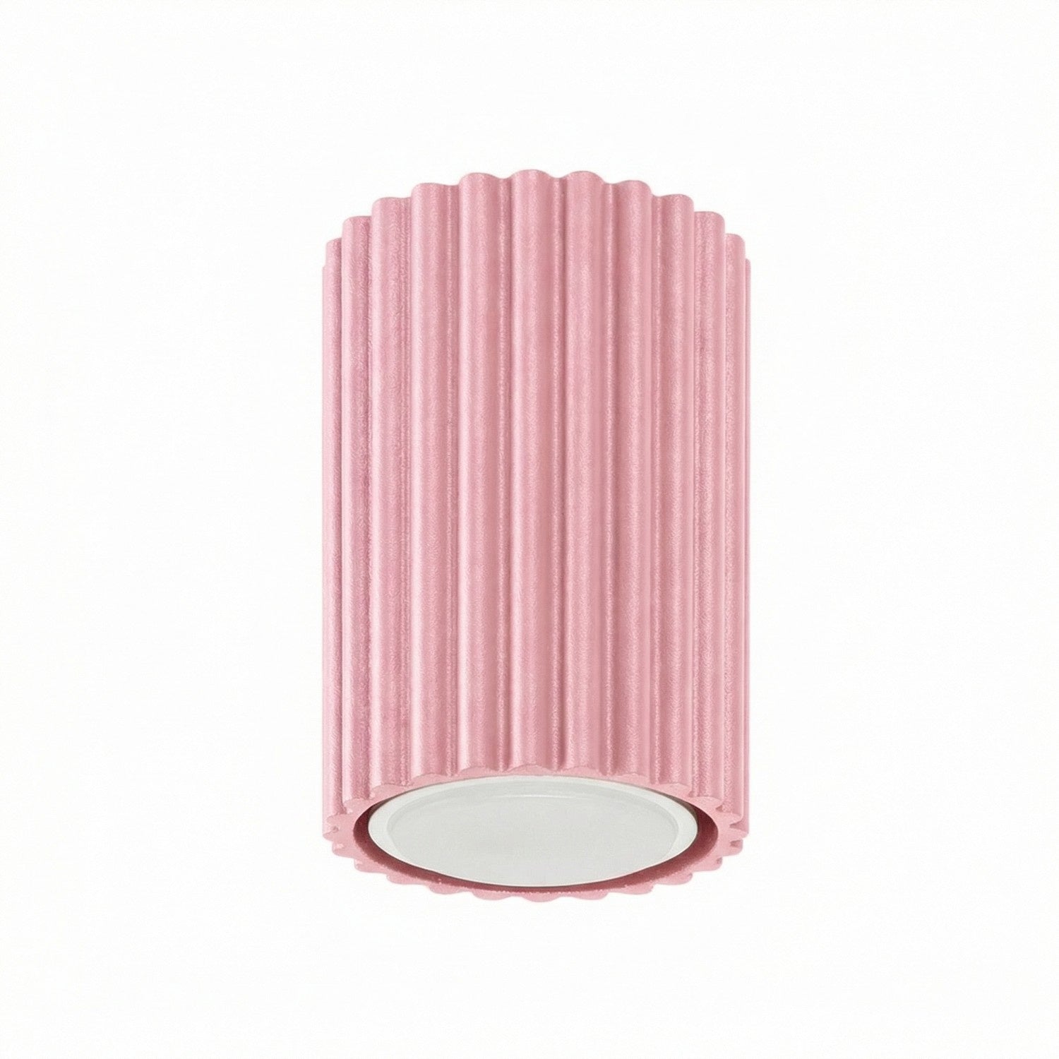 Plafonnier Karbon 10 aluminium rose GU10