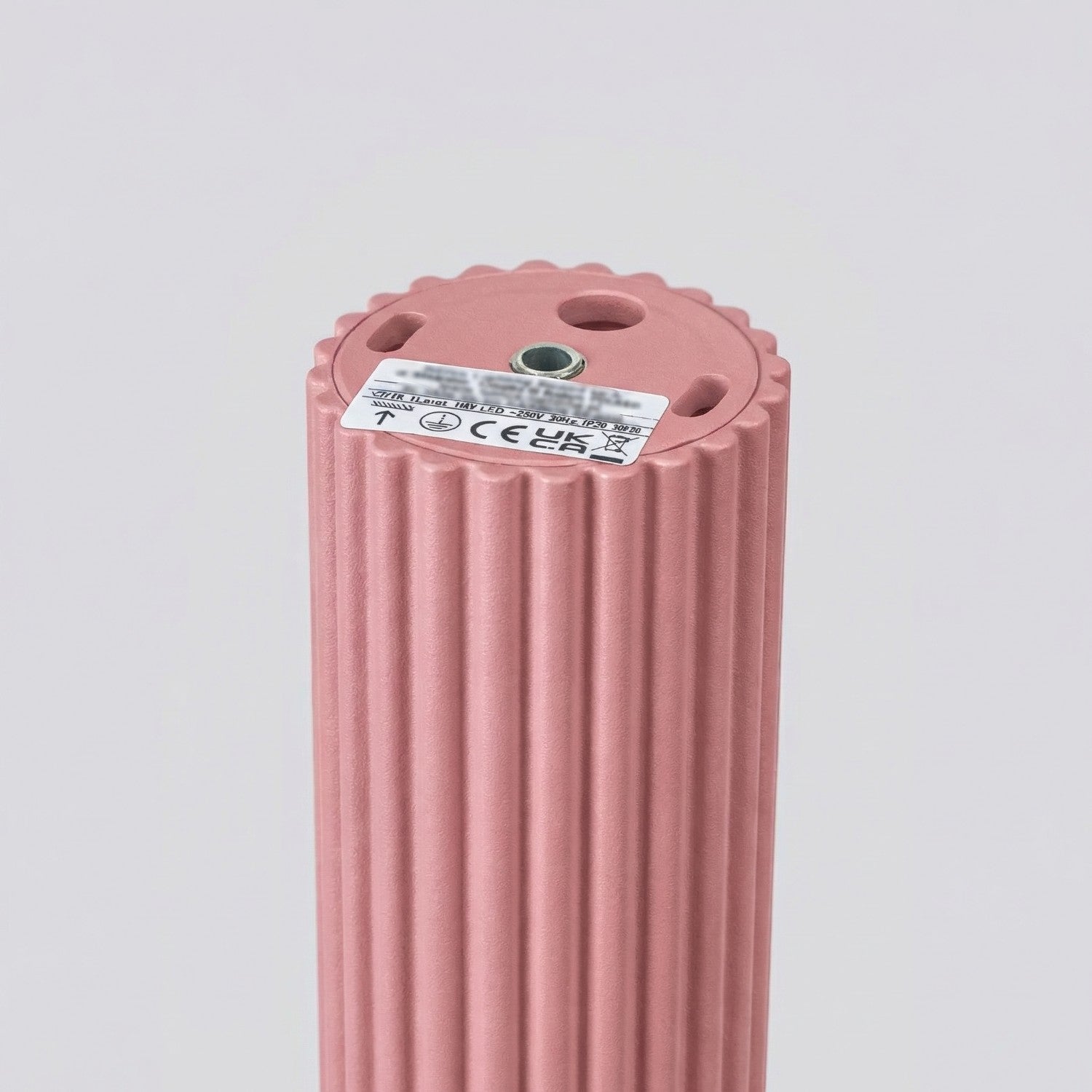 Plafonnier Karbon 10 aluminium rose GU10 tête orientée