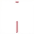 Suspension Karbon 1 lumière aluminium rose GU10