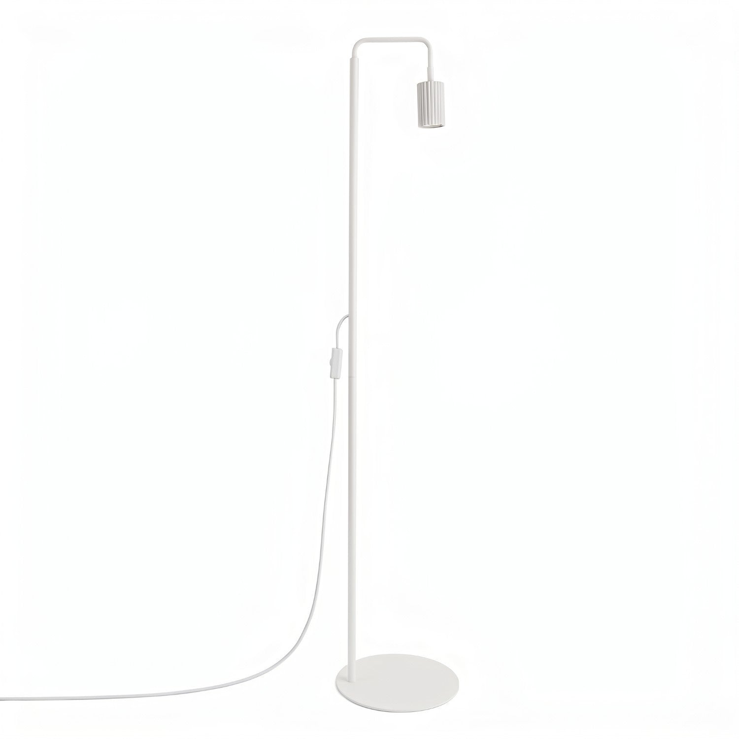Lampadaire Karbon 1 aluminium blanc GU10