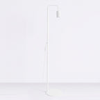 Lampadaire Karbon 1 aluminium blanc GU10 vue de profil