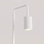 Lampadaire Karbon 1 aluminium blanc GU10 en situation
