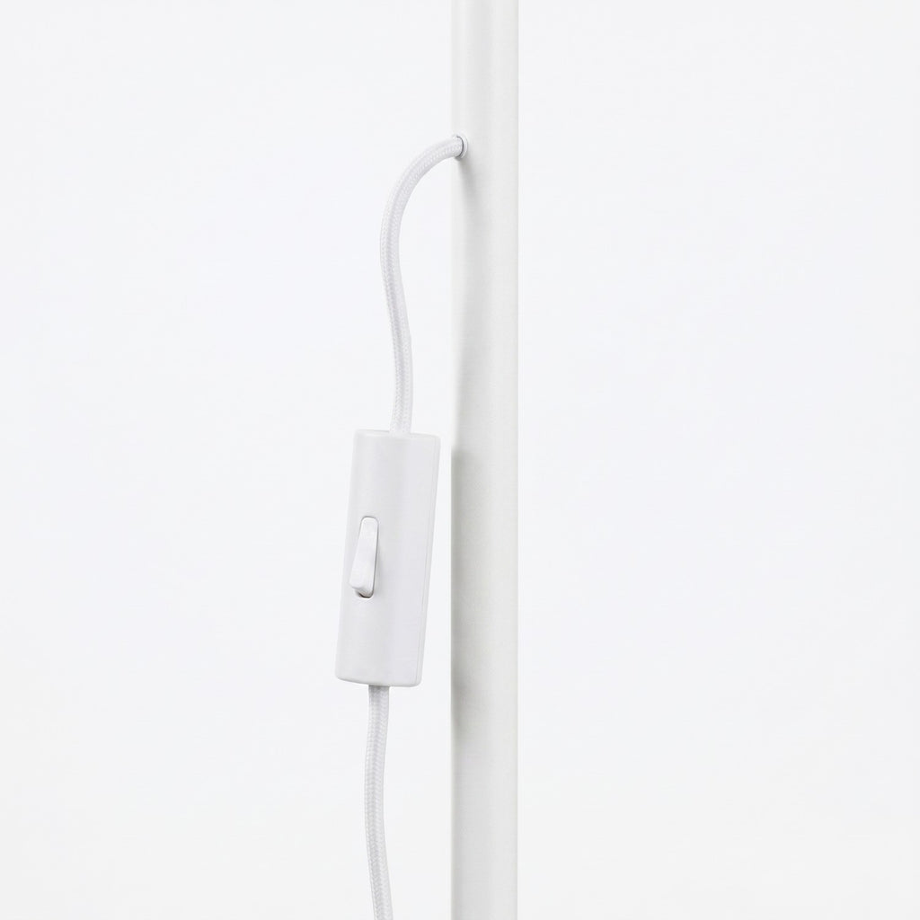 Lampadaire Karbon 1 aluminium blanc GU10 ambiance