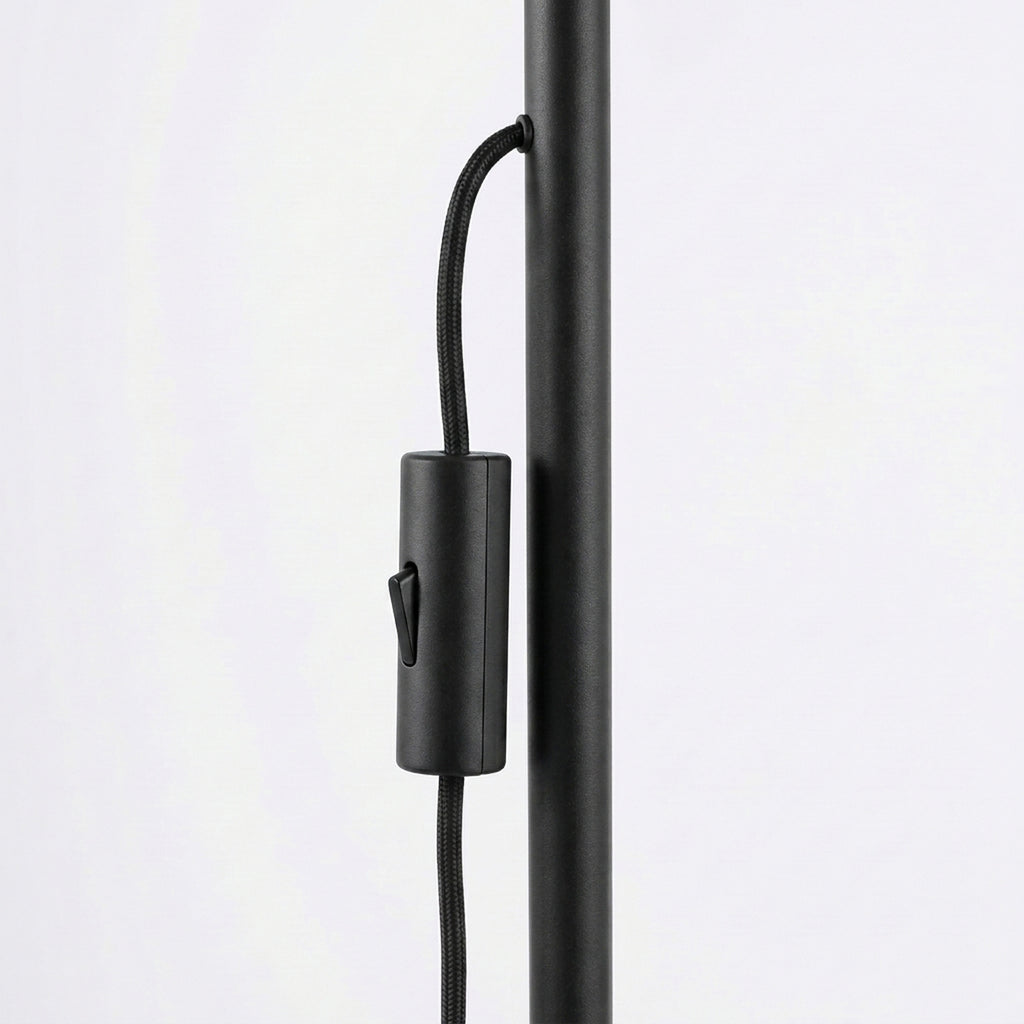 Lampadaire Karbon 3 spots aluminium noir GU10 ambiance