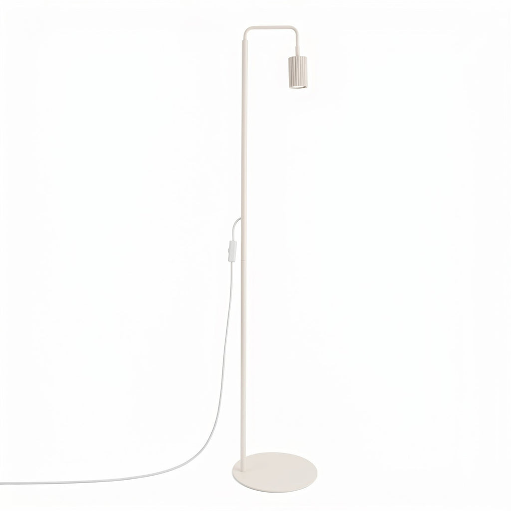 Lampadaire Karbon 1 aluminium beige GU10
