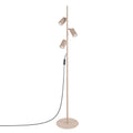 Lampadaire Karbon 3 spots aluminium taupe GU10