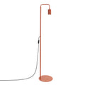 Lampadaire Karbon 1 aluminium rouge ocre GU10