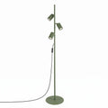 Lampadaire Karbon 3 spots aluminium vert olive GU10