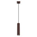 Suspension Karbon 1 lumière aluminium brun GU10