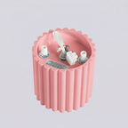 Plafonnier Aura 1 aluminium rose GU10 vue rapprochée