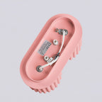 Plafonnier Aura 2 aluminium rose GU10 vue rapprochée