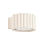 Applique murale Aura aluminium beige GX53