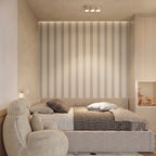 Applique murale Aura aluminium beige GX53 détail