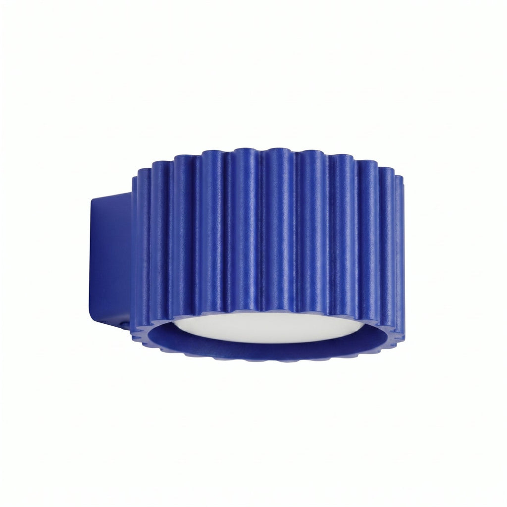 Applique murale Aura aluminium outremer GX53