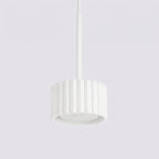 Suspension Aura 1 lumière aluminium blanc GX53 en situation