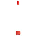 Suspension Aura 1 lumière aluminium rouge GX53