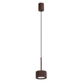 Suspension Aura 1 lumière aluminium brun GX53