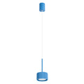 Suspension Aura 1 lumière aluminium bleu clair GX53