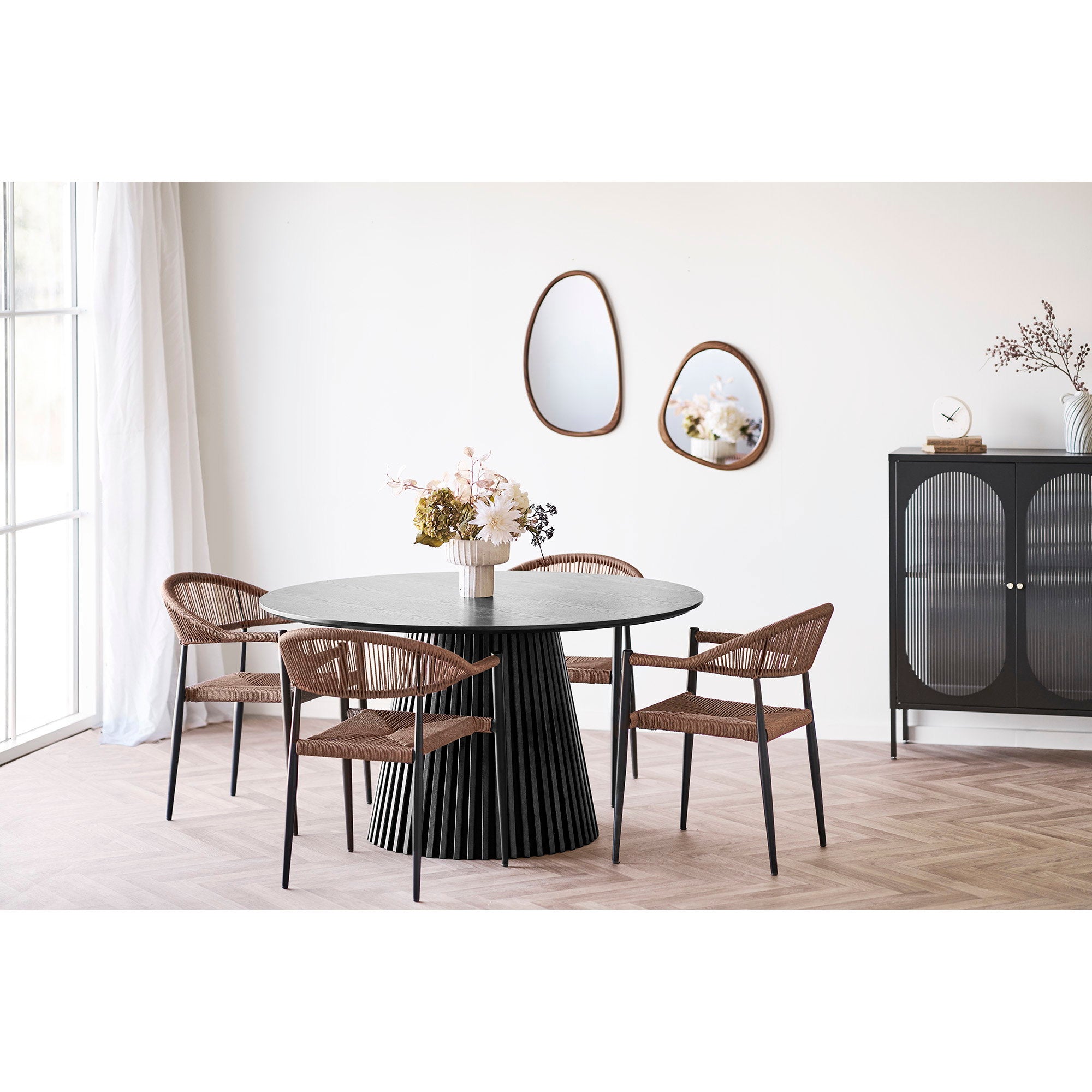 Vase Marron et Beige