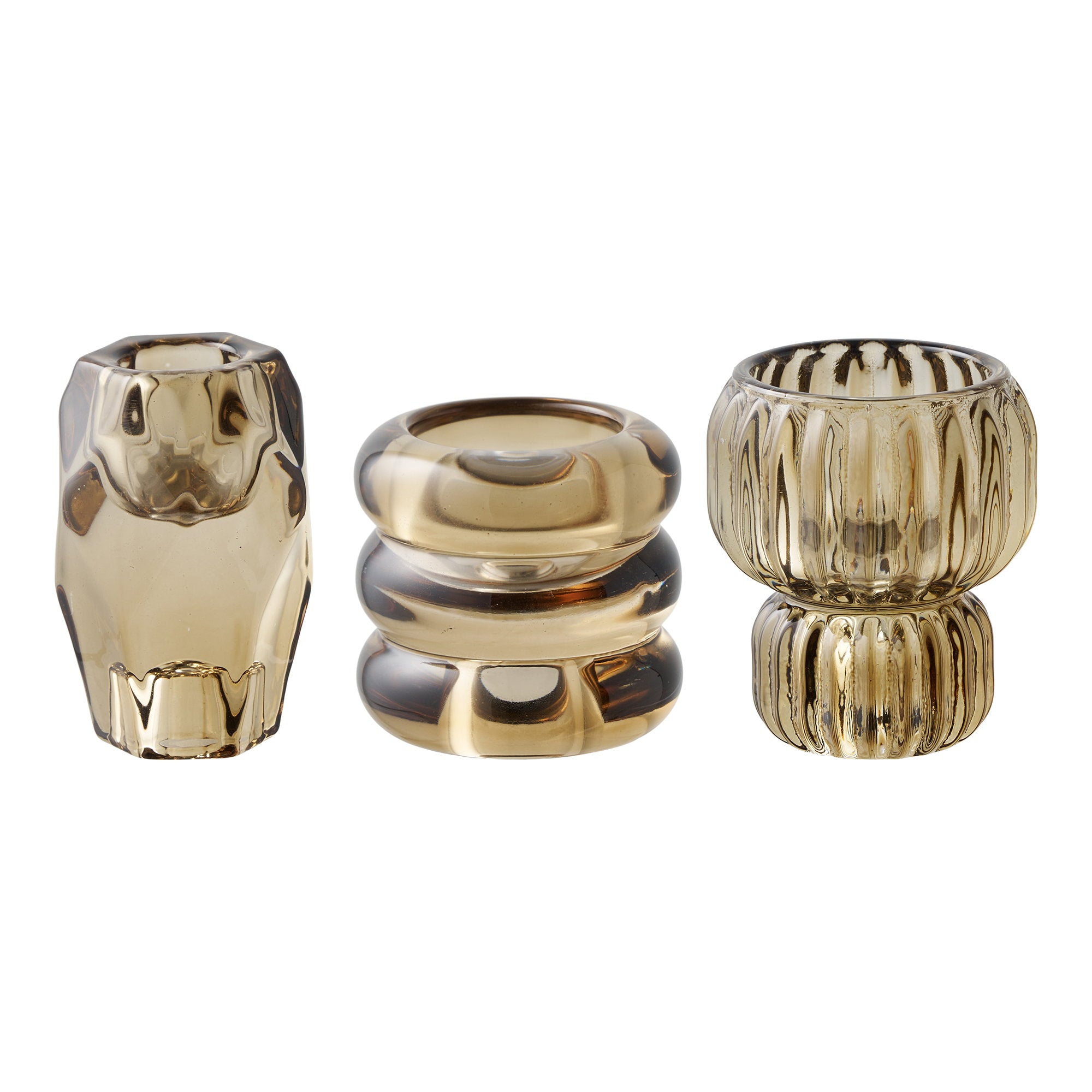 Candle Holder - Smoked brown | HouseNordic