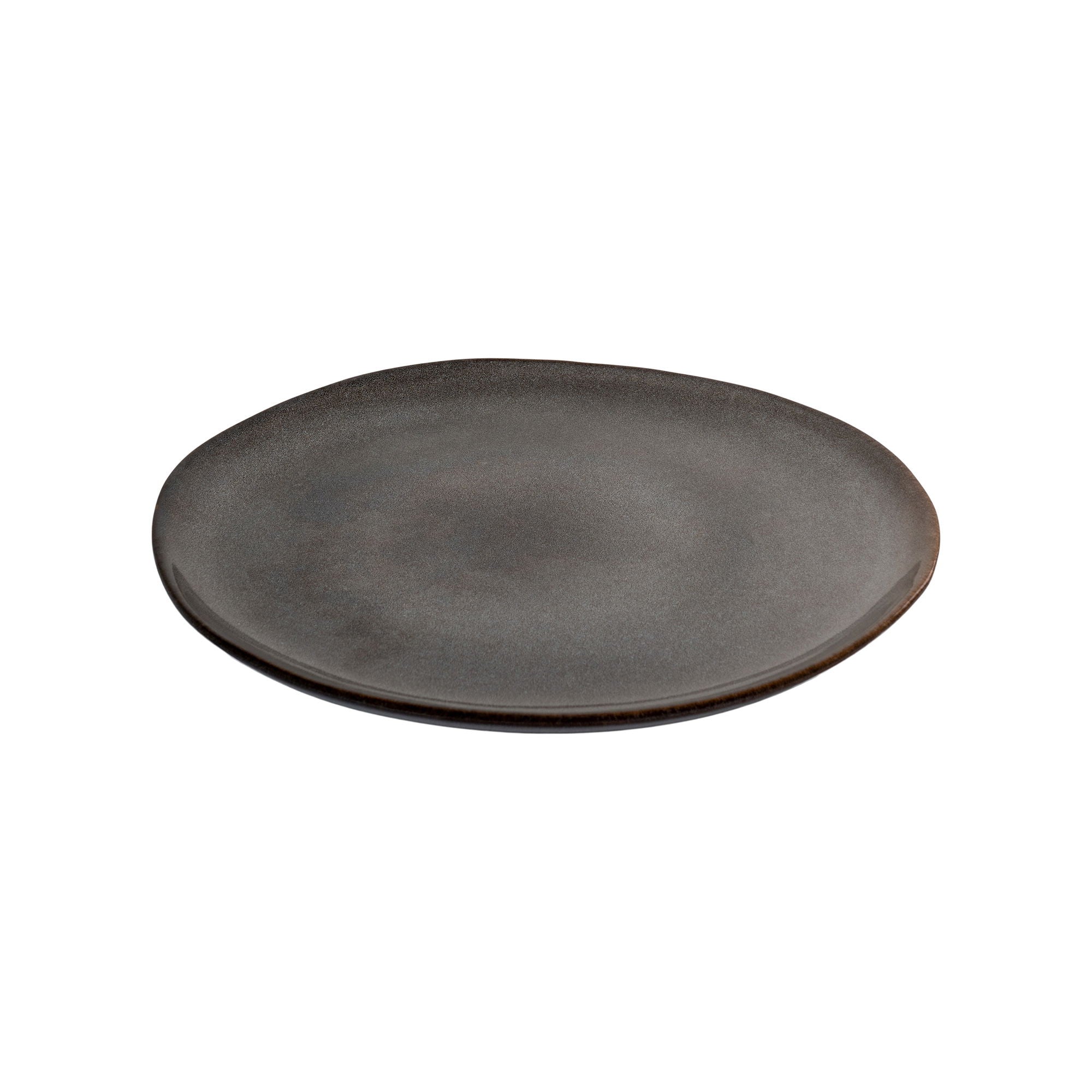 Selma Lunch Plate - Grey / Brown | HouseNordic