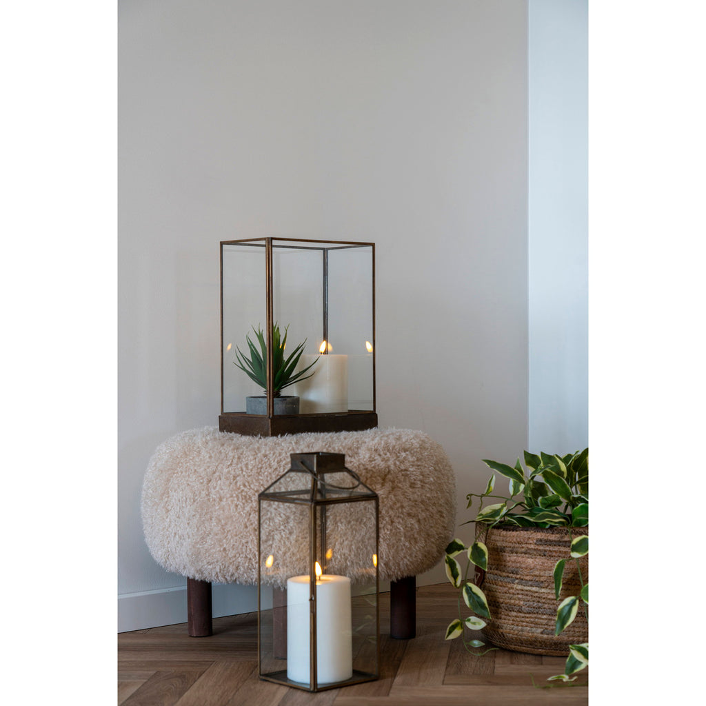 Lanterne Manali Antique brass look