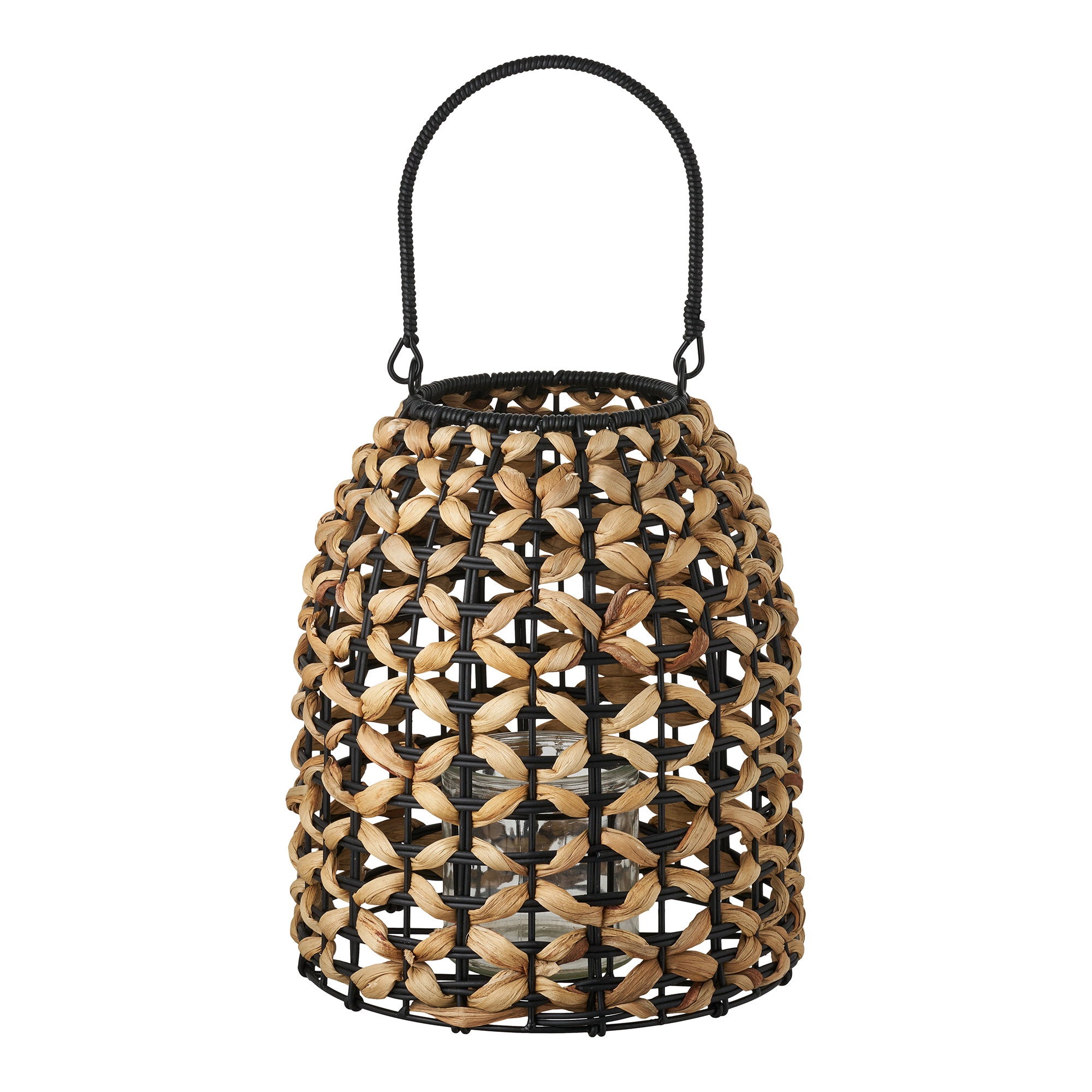 Pinto Lantern - Natural / Black | HouseNordic
