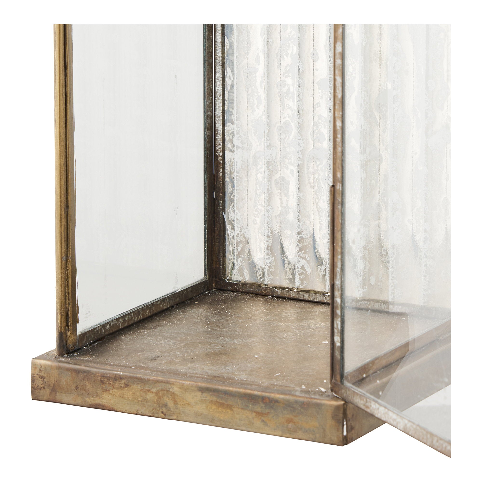 Lanterne Herslev Antique brass look