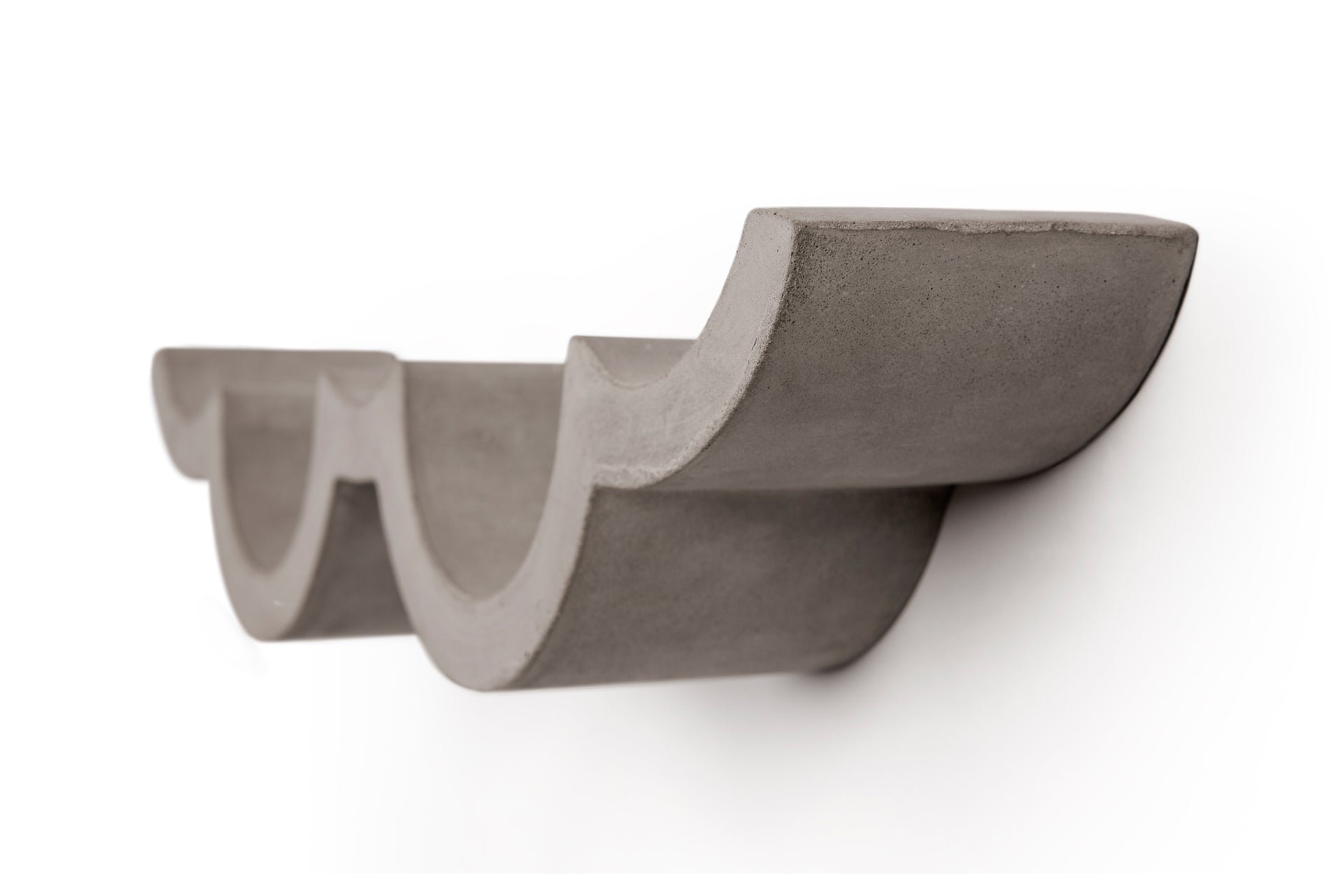 Porte-papier toilette en béton Cloud 55 cm en situation 2