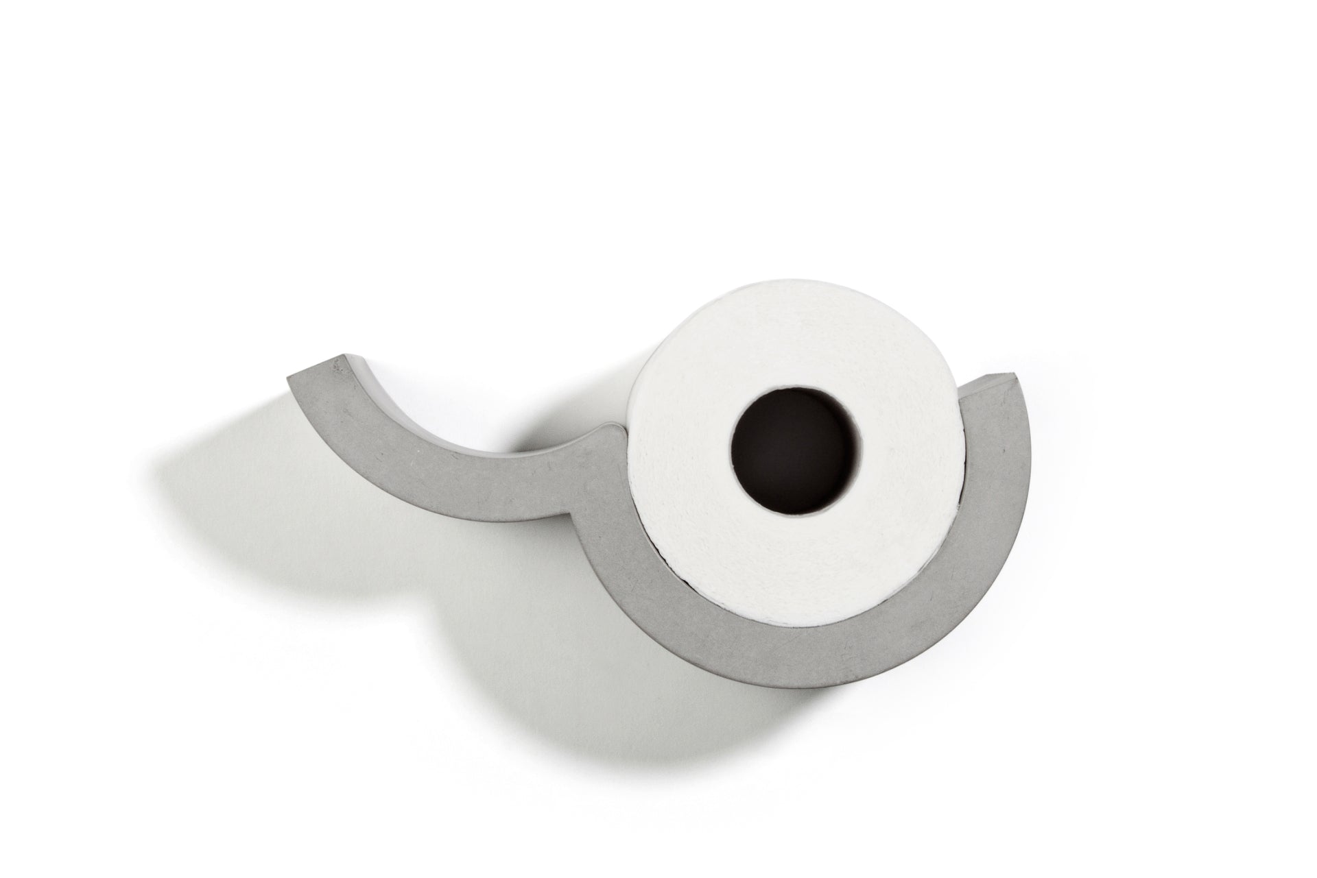 Dérouleur papier toilette en béton Cloud en situation 2