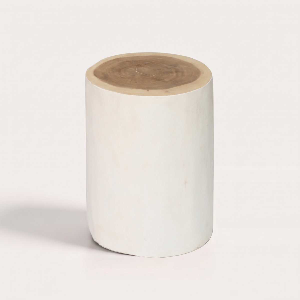 Tabouret tronc d'arbre Tribe en suar massif 40 cm