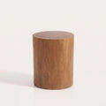Tabouret tronc d'arbre Tribe en suar massif 40 cm