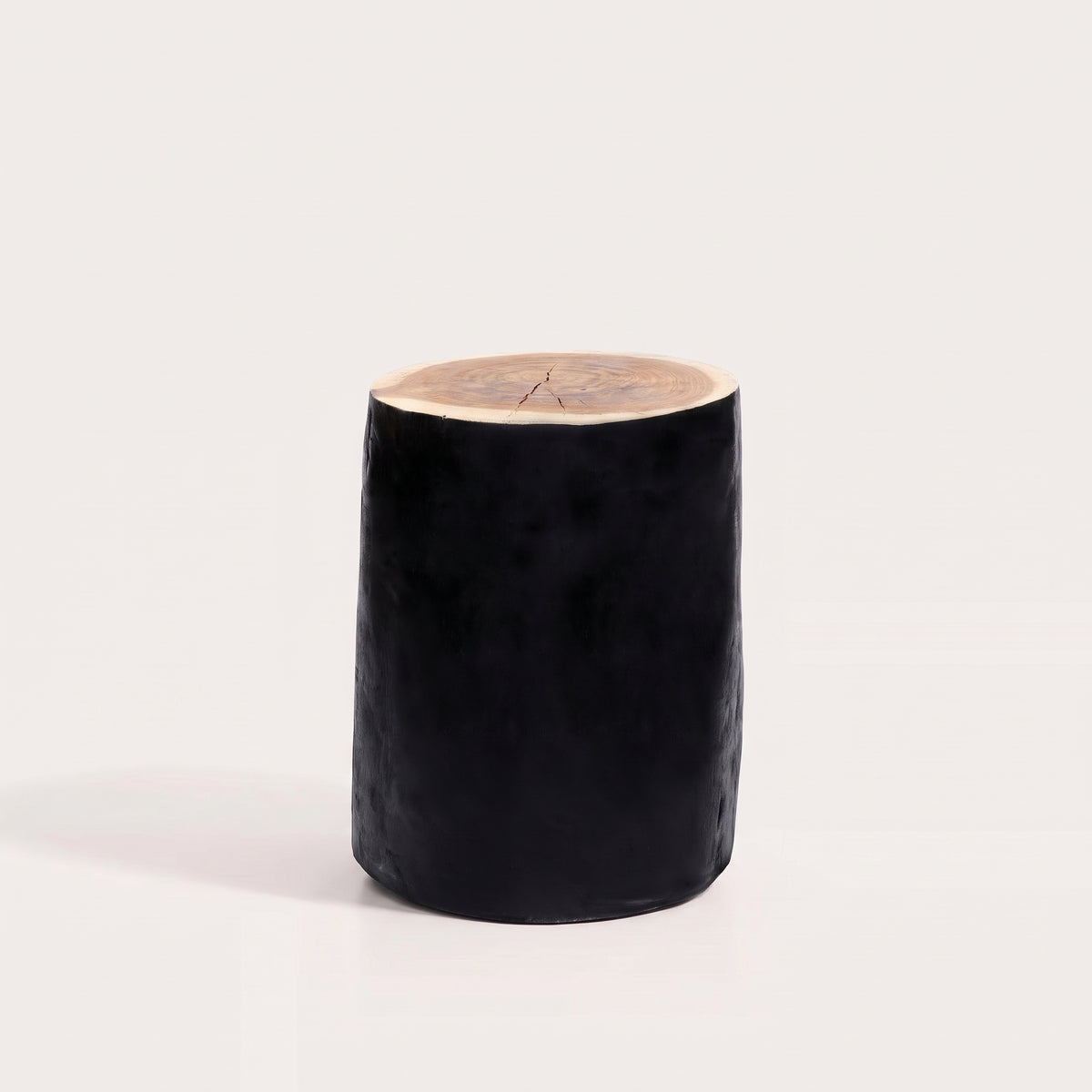 Tabouret tronc d'arbre Tribe en suar massif 40 cm