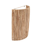 Abat-jour d'applique murale Kohei en sisal naturel 40 cm, vue 5