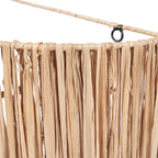 Abat-jour d'applique murale Kohei en sisal naturel 40 cm, vue 6
