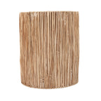 Abat-jour d'applique murale Kohei en sisal naturel 40 cm