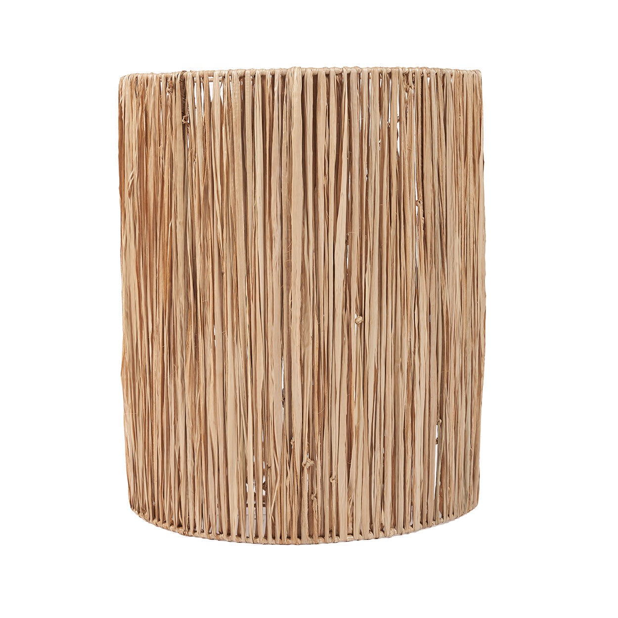 Abat-jour d'applique murale Kohei en sisal naturel 40 cm