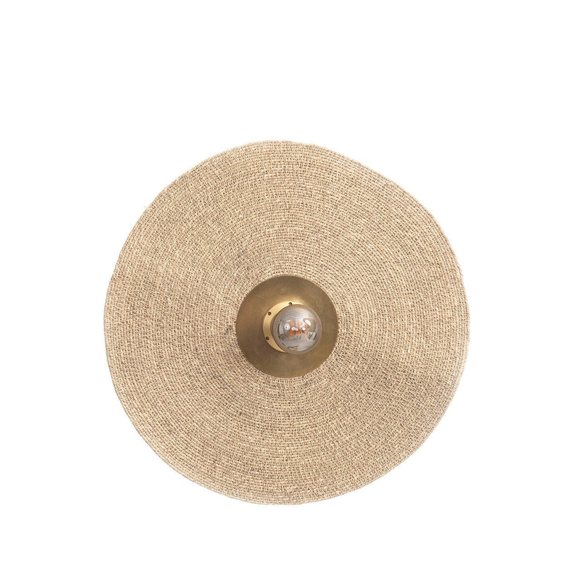 Dimensions Wandlampenkap Let's Groove in gras en metaal 46 cm