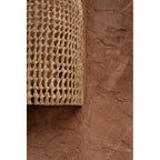 Abat-jour d'applique murale SiriKit en sisal naturel 40 cm, vue 3