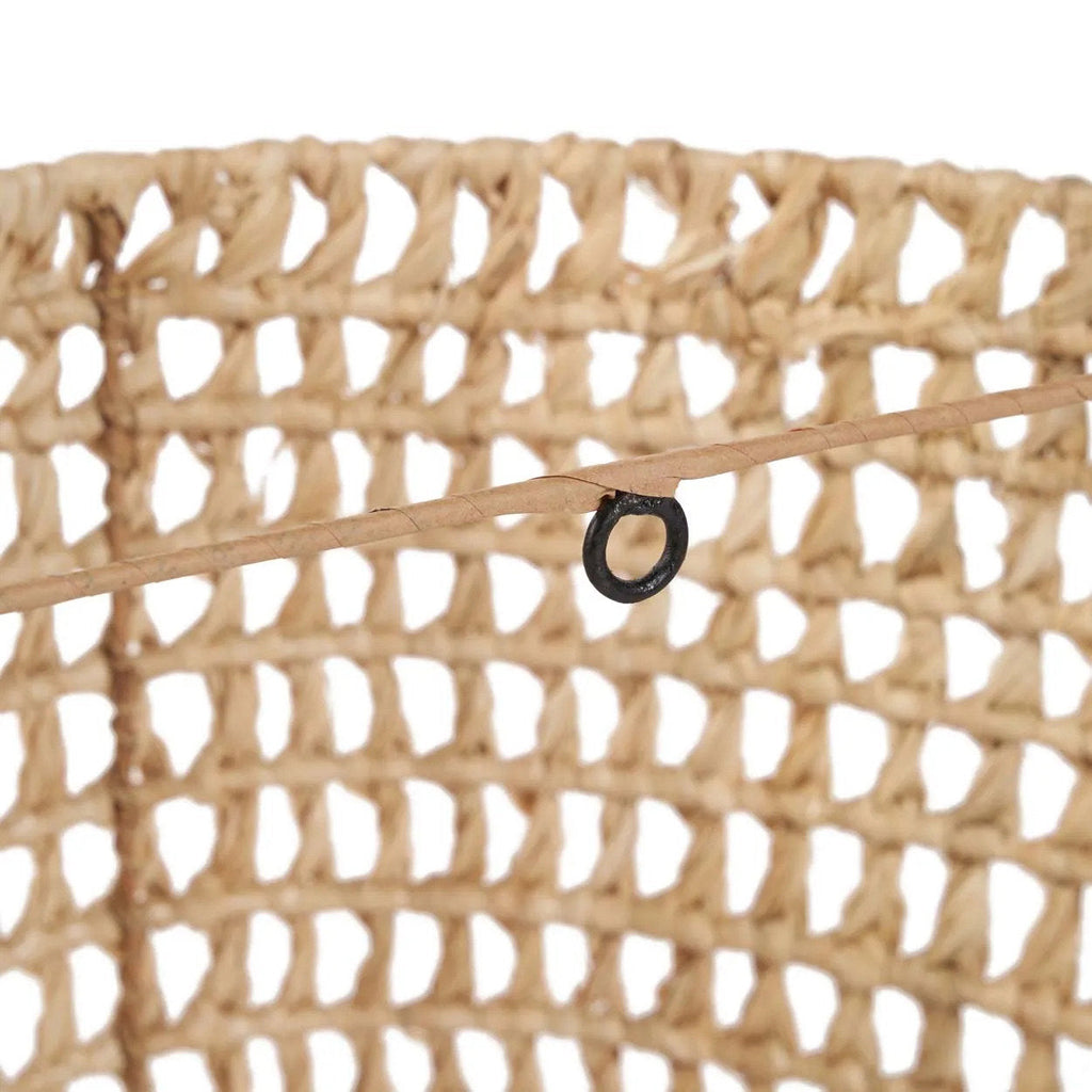 Abat-jour d'applique murale SiriKit en sisal naturel 40 cm, vue 4