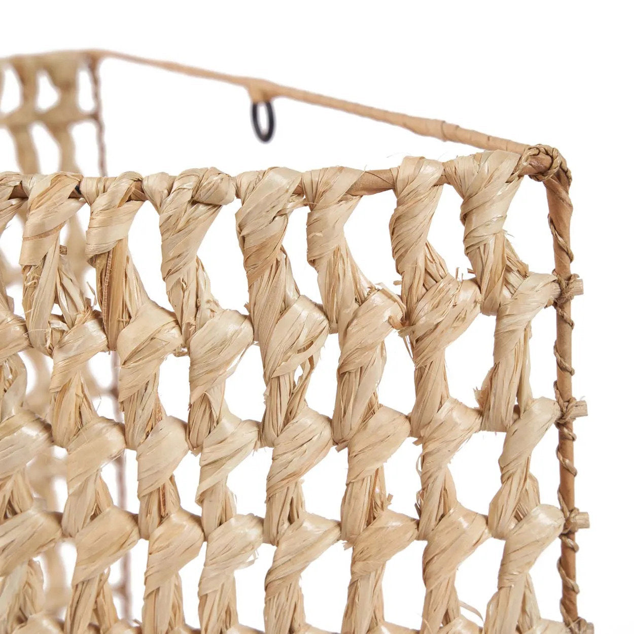 Abat-jour d'applique murale SiriKit en sisal naturel 40 cm, vue 5